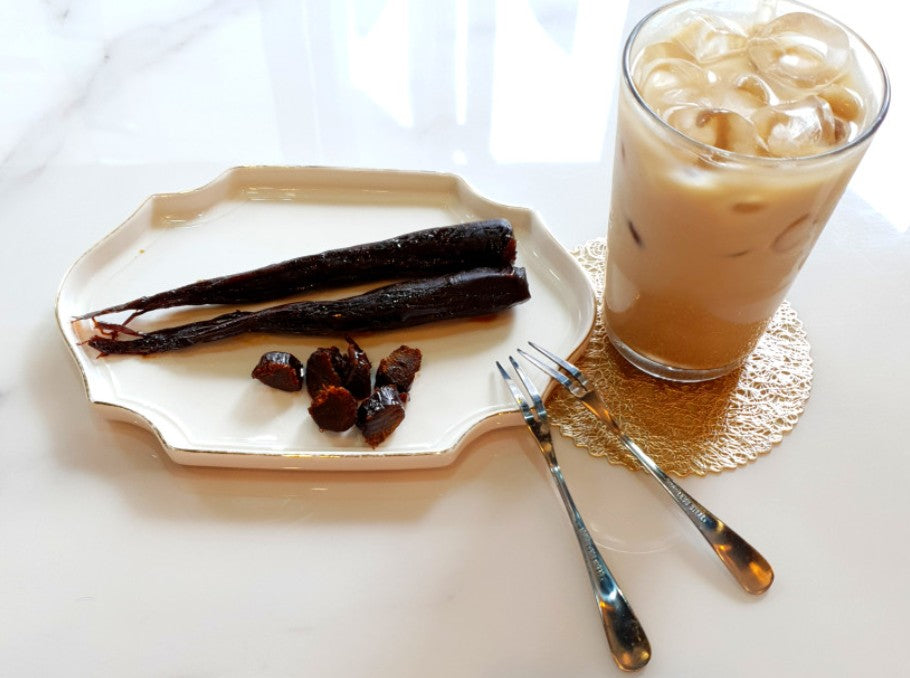 Korean 6 Year Red ginseng Whole root in honey
