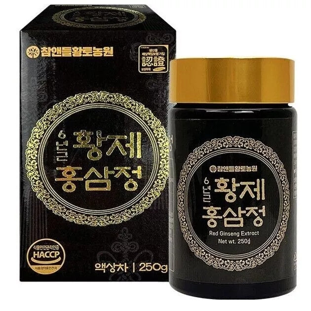 Premium Emperor Korean 6 Years Old Red Ginseng Extract 250g panax ginseng