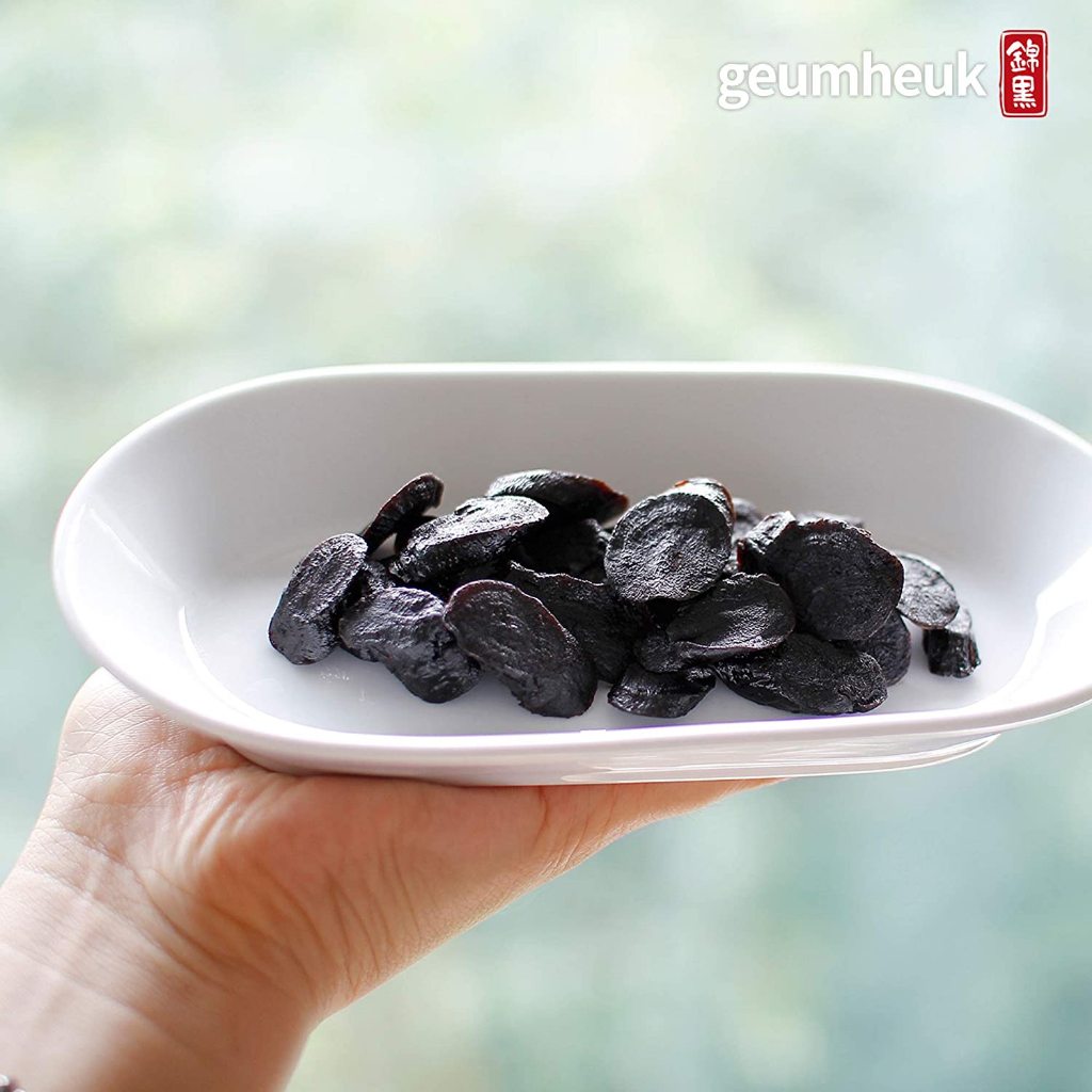 Korean Black Ginseng Preserved in Honey Slices Healthy Snack Premium Gift set 120g
