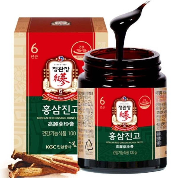 [Cheong Kwan Jang] Korean 6 Year Red Ginseng 1 Bottle (100g) panax Saponine