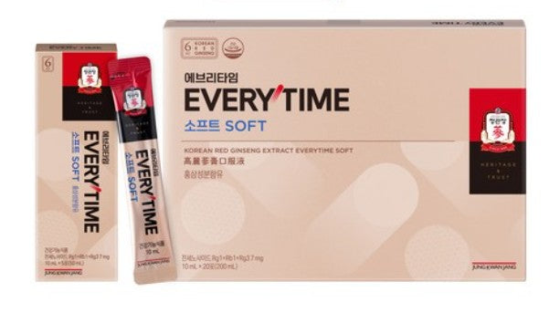 [Cheong Kwan Jang] Everytime Soft Korean Red Ginseng Extract 10ml X 20 sticks/ 30sticks