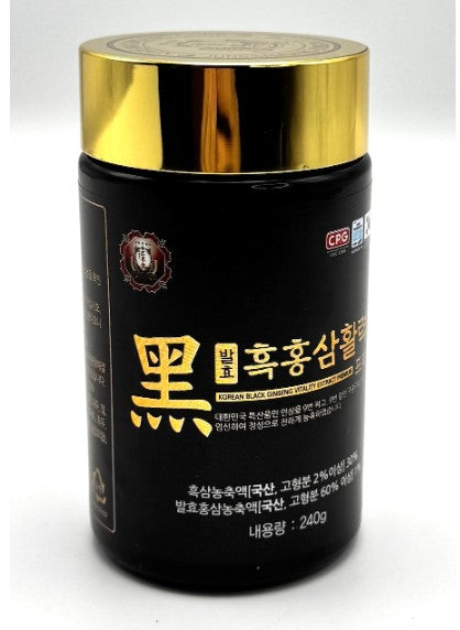 [Dongjin Pharmaceutical] Korean Black Ginseng 240g x 1 bottle or 240g x 3 bottle  Gift Set improving immunity