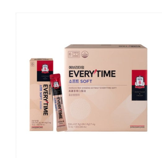 [Cheong Kwan Jang] Everytime Soft Korean Red Ginseng Extract 10ml X 20 sticks/ 30sticks