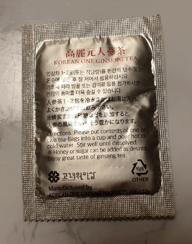 Ginseng Tea Extract Korean Ginseng Granule Tea / Health Food / 3g X 50 /100 bags