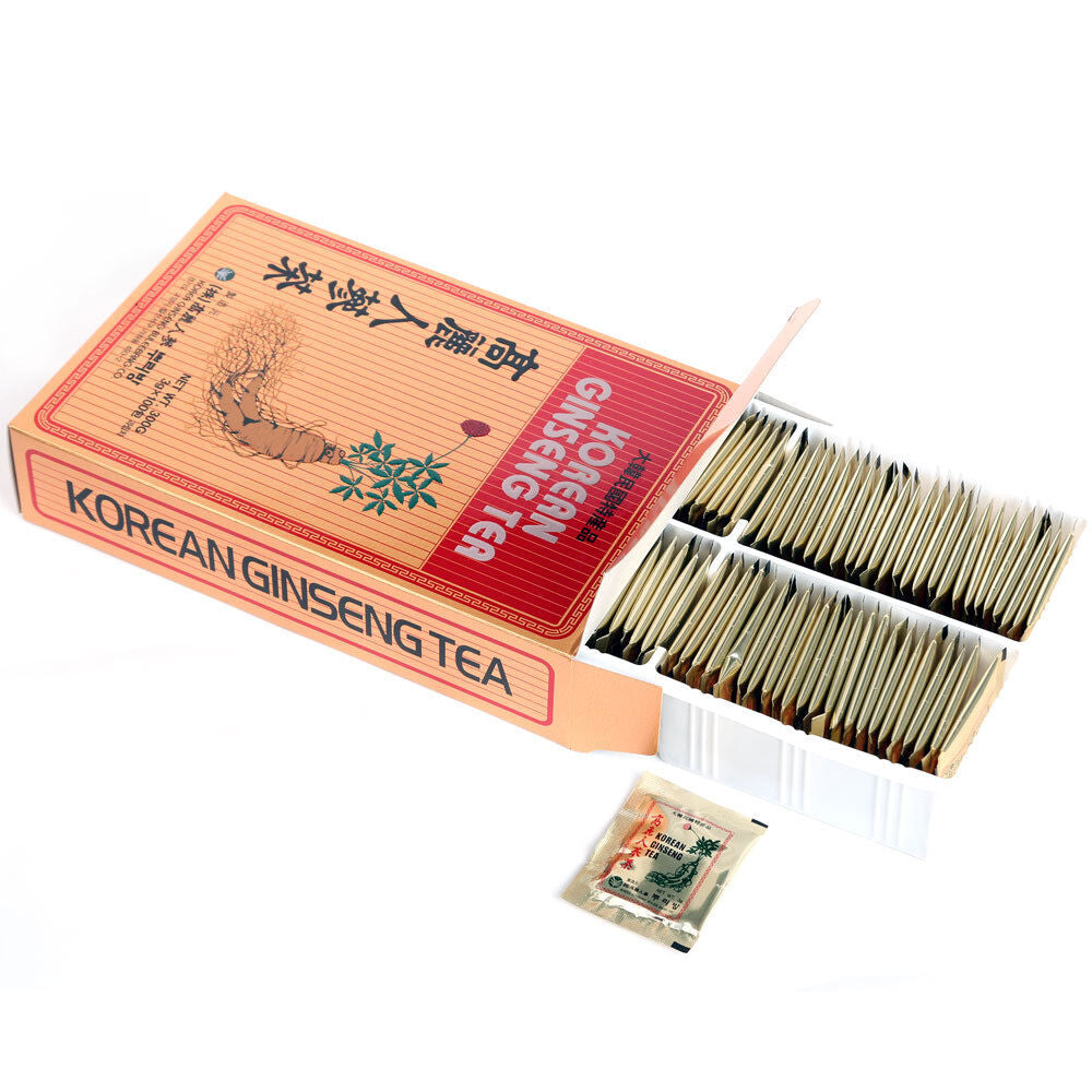Korean Ginseng Root Tea 3g x 100 bags Anti-Stress & Fatigue 100% made in Korea