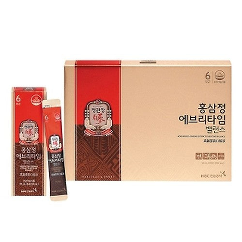 [Cheong Kwan Jang] Everytime Balance Korean Red Ginseng Extract 10ml X 20 sticks