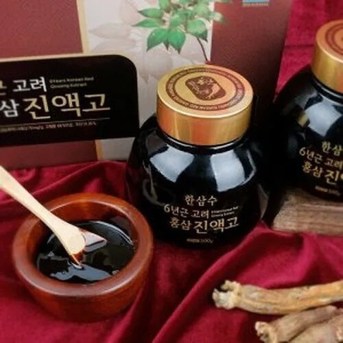 Korean 6 Year Red Ginseng Extract 1000g(35.27oz) Saponin 70mg/g