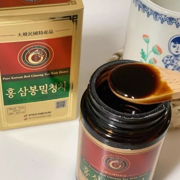KOREA Red Ginseng Honey Extract 240ml(8.46 oz) Saponin Ginsenoside Fatigue NEW