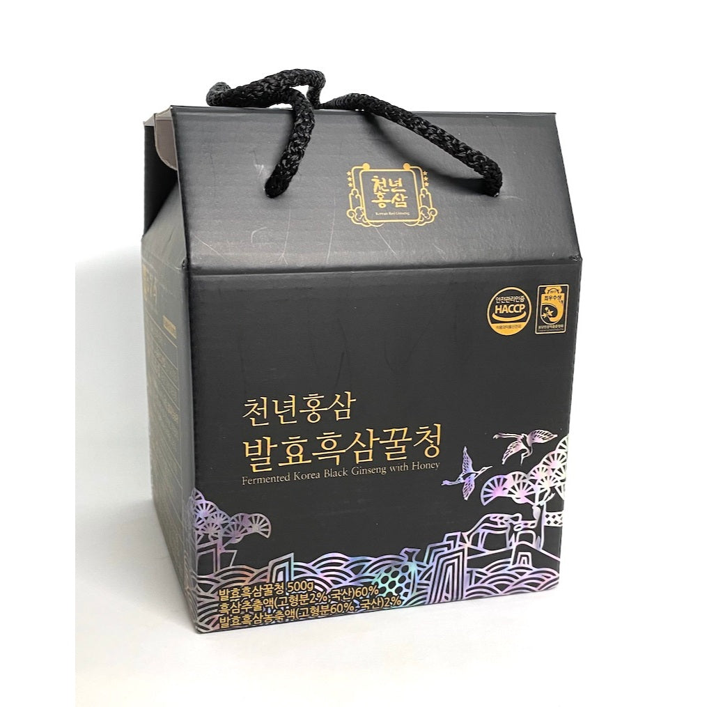 Korean 6 Year Black Ginseng Extract with Honey 500g