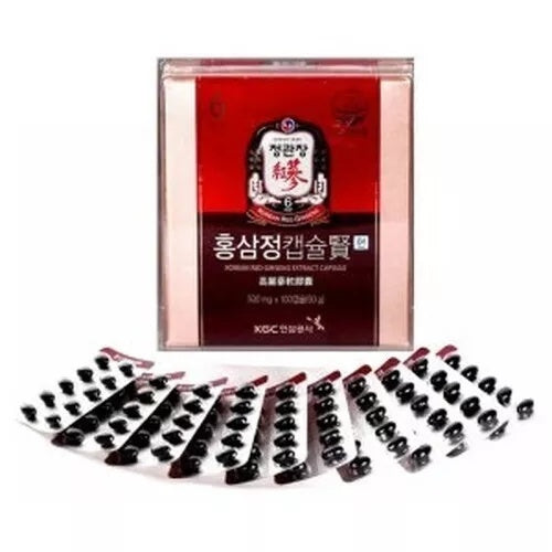 KGC CheongKwanJang Korean Red Ginseng Extract Capsules 500mg x 100 Capsule