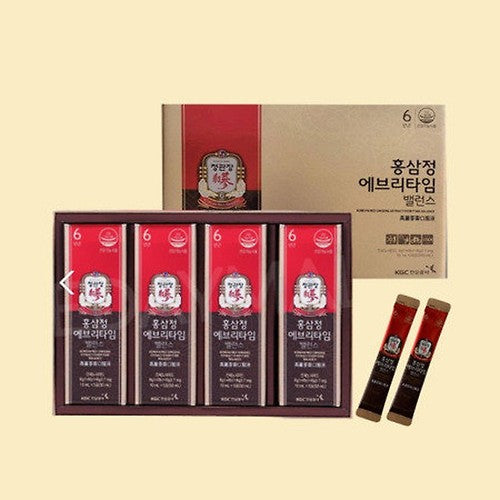 [Cheong Kwan Jang] Everytime Balance Korean Red Ginseng Extract 10ml X 20 sticks