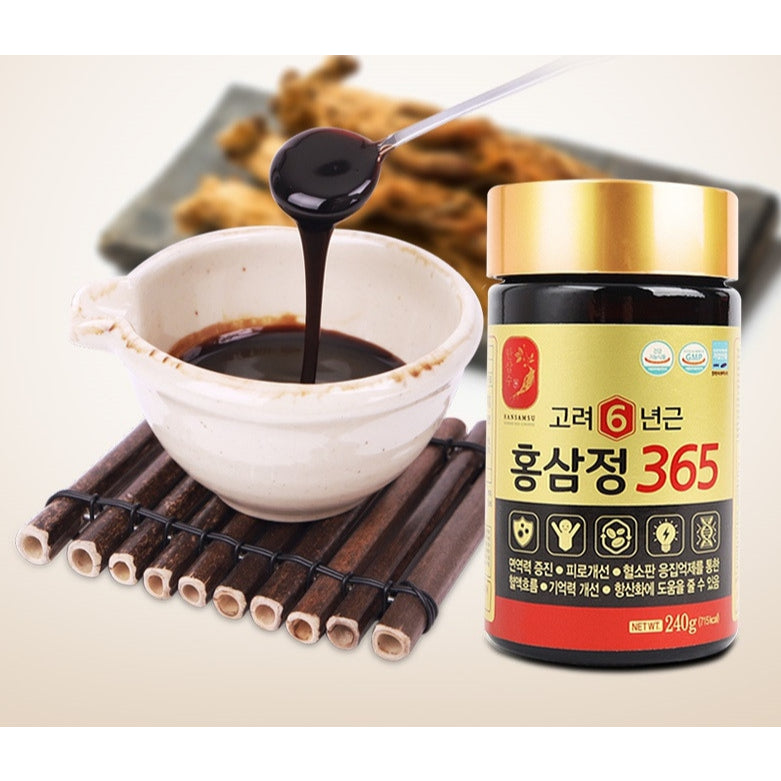 6Years Korea Red Ginseng Extract 365 Saponin Panax 240g