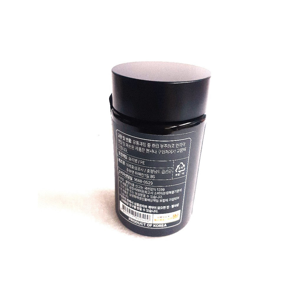 PREMIUM KOREAN BLACK GINSENG CORDYCEPS MILITARIS REISHI MUSHROOM 250g*4p